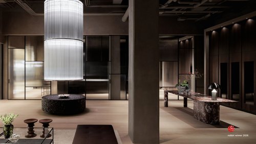 Chicago Showroom with Red Dot Design Award