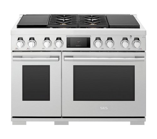 48-inch Dual-Fuel Pro Range with Sous Vide and Induction