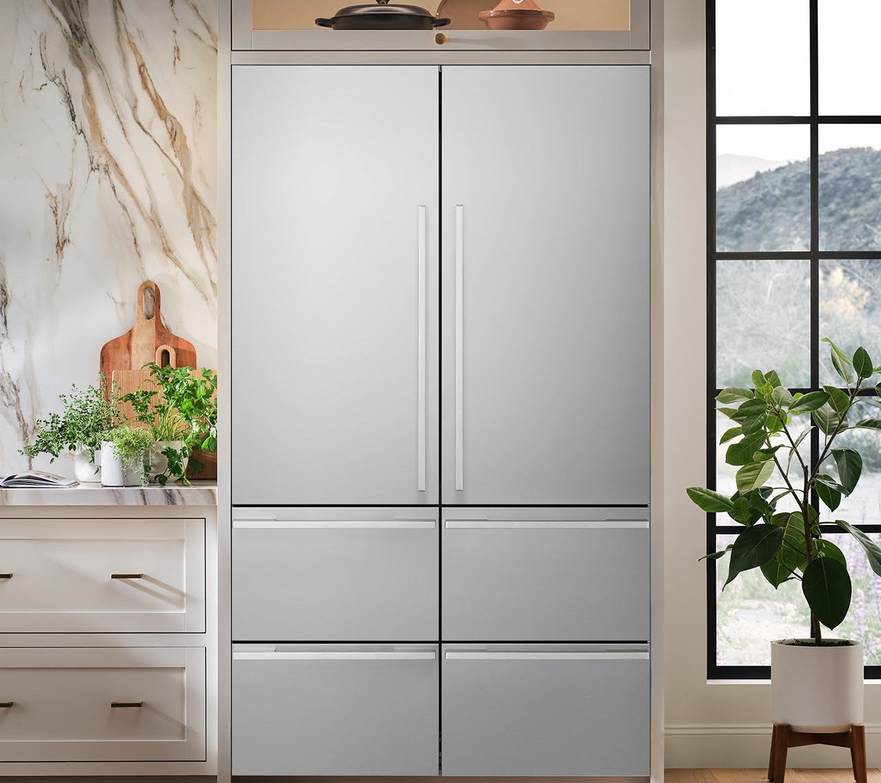 Transitional 48-inch French Door lifestyle image