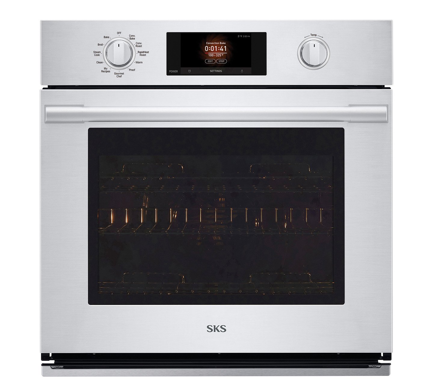 30-inch Single Wall Oven with Steam-Combi